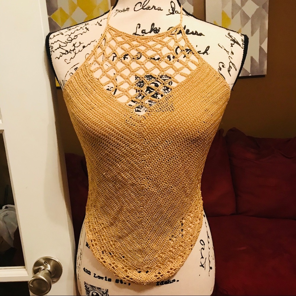 Sexy Crocheted Top 🔥